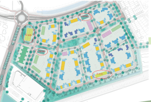 De Lanen oost – Verkaveling