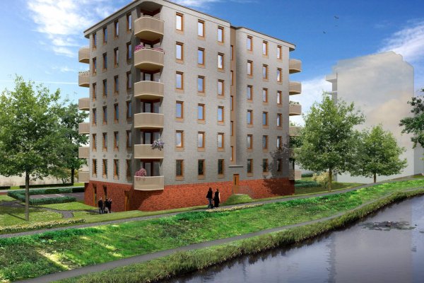 Impressie van 25 nieuwbouw appartementen in hardenberg