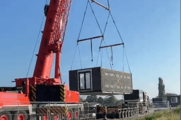 Verplaatsing flexwoningen Barneveld